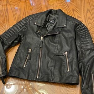 Lily Kids Black Quilted Jacket